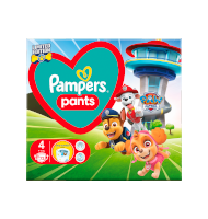 Promocyjny baner Pampers Premium Pants z motywem Paw Patrol dla dzieci