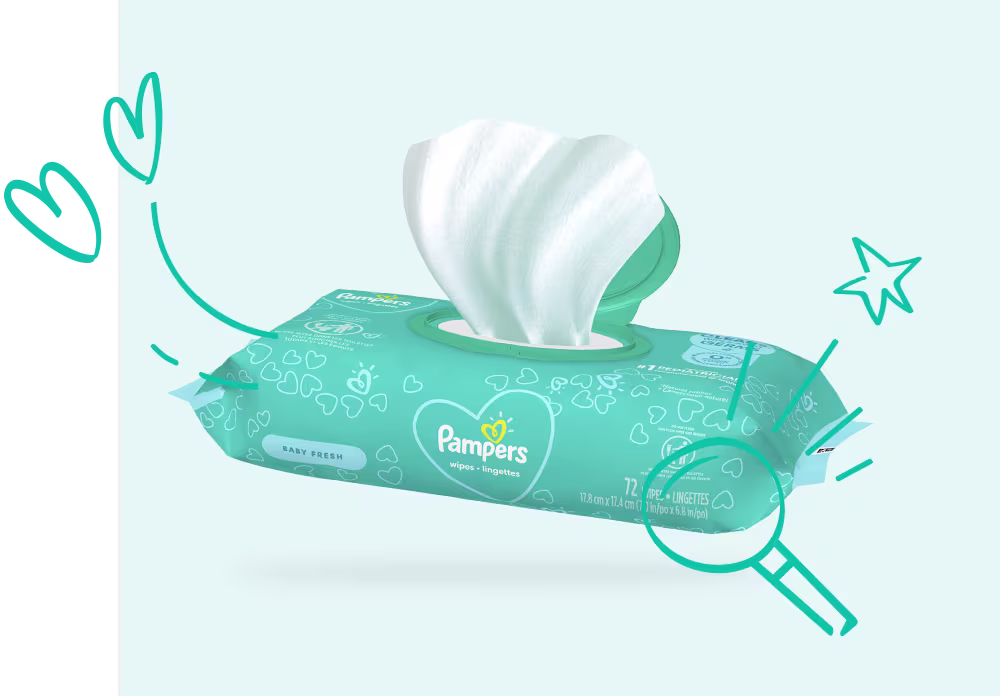 Pampers® Baby-Clean Baby Fresh™ parfum
