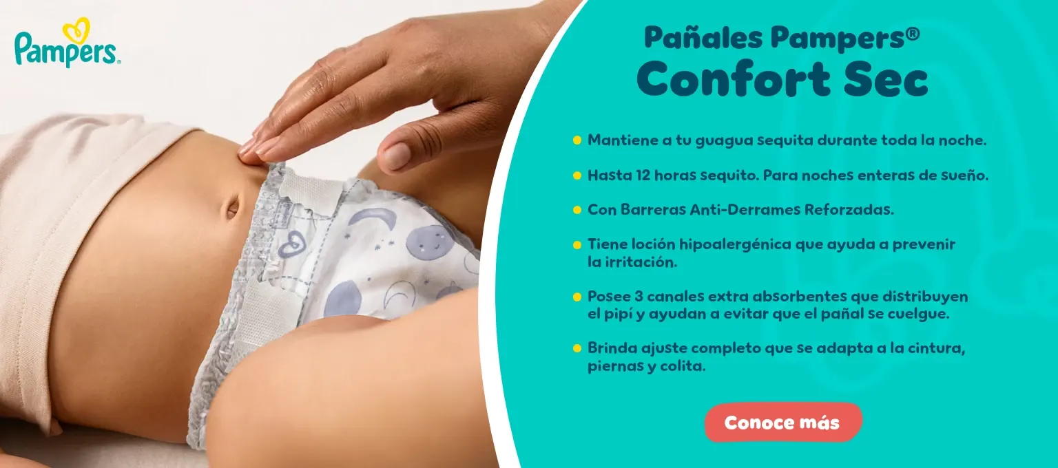 Pañales Pampers® Confort Sec Pañales Pampers® Confort Sec