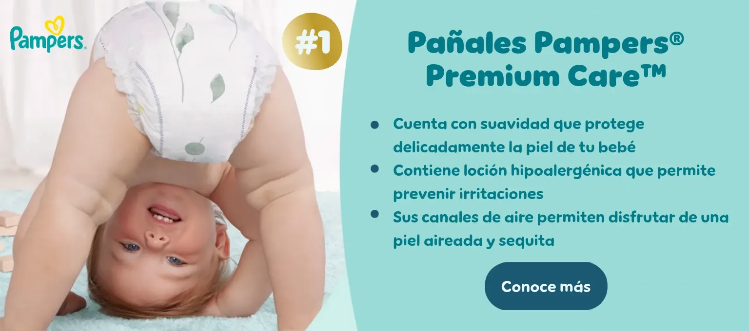 Pañales Pampers® Premium Care™