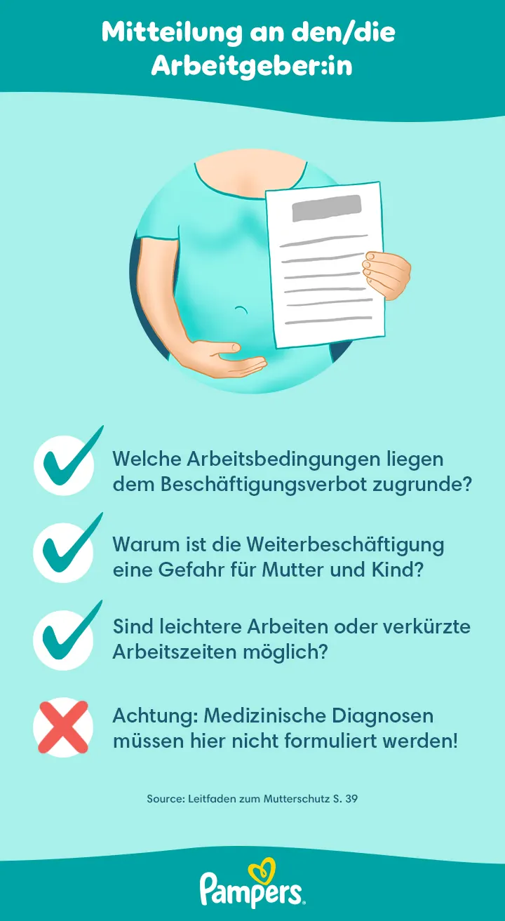Beschftigungsverbot in der Schwangerschaft l Pampers DE