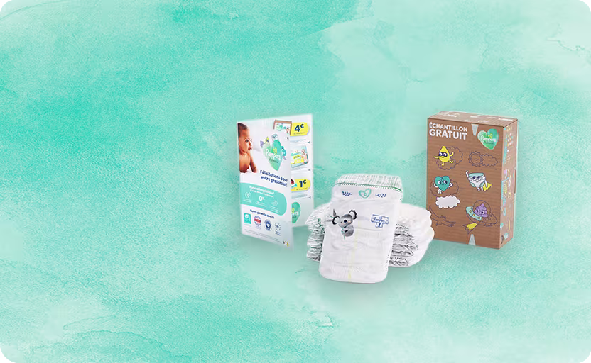 Pampers sample pack