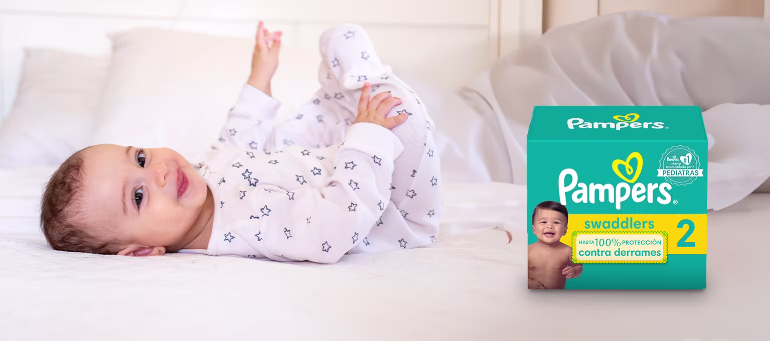 Pañales Pampers etapa 2