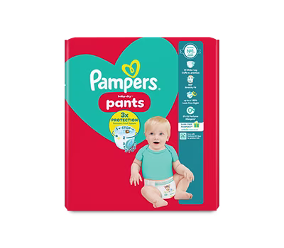 Pampers® Baby-Dry™ Pants SIZE 3 - 9 4.6 out of 5 stars rating