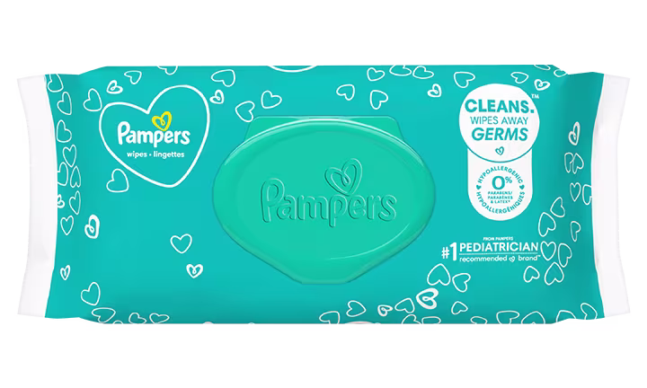 Pampers Fragrance Free Wipes