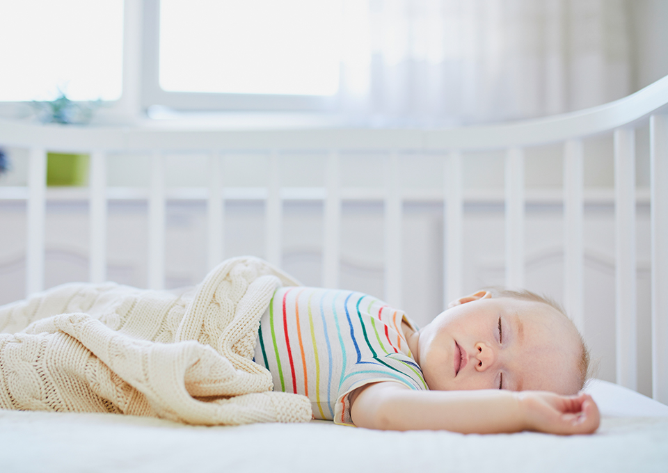 Bebé durmiendo. Kw: Síndrome de Muerte