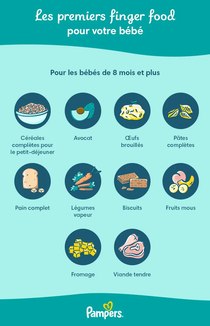 Les premiers finger food pour votre bébé