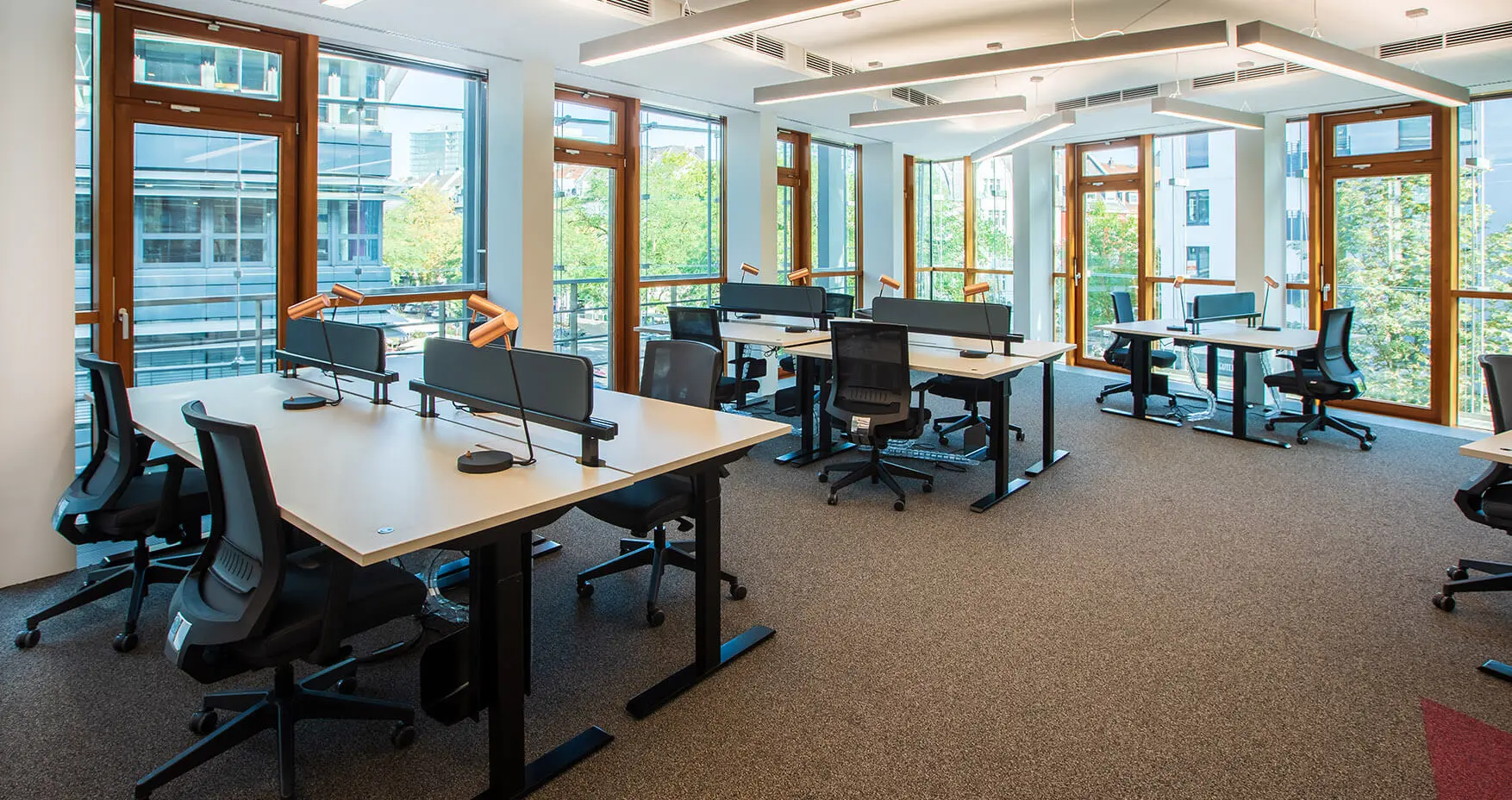 Plaza Cubes Düsseldorf Teambüro