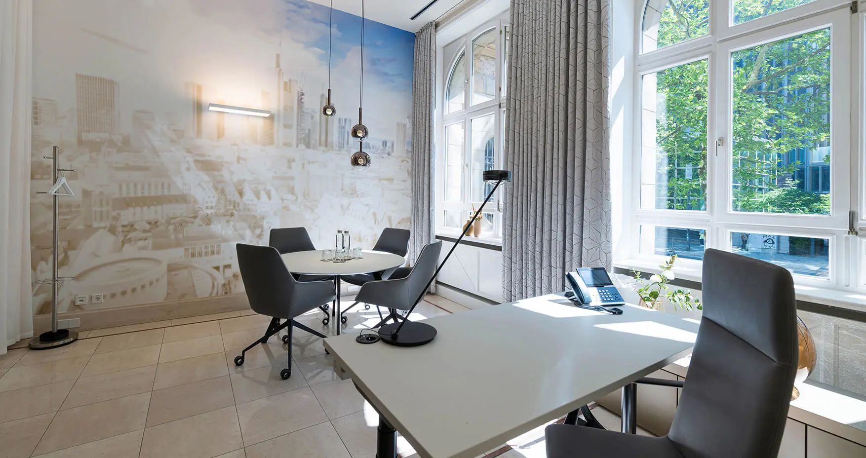 Satellite Office Frankfurt Villa Sander Chefbüro