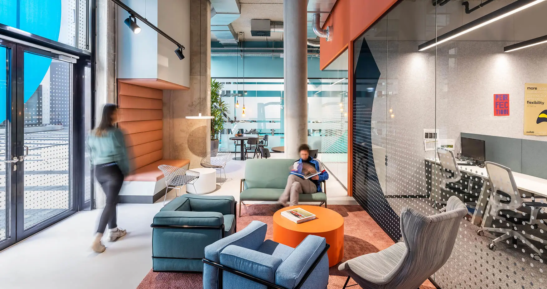 TSH Collab Coworking Wien Lounge