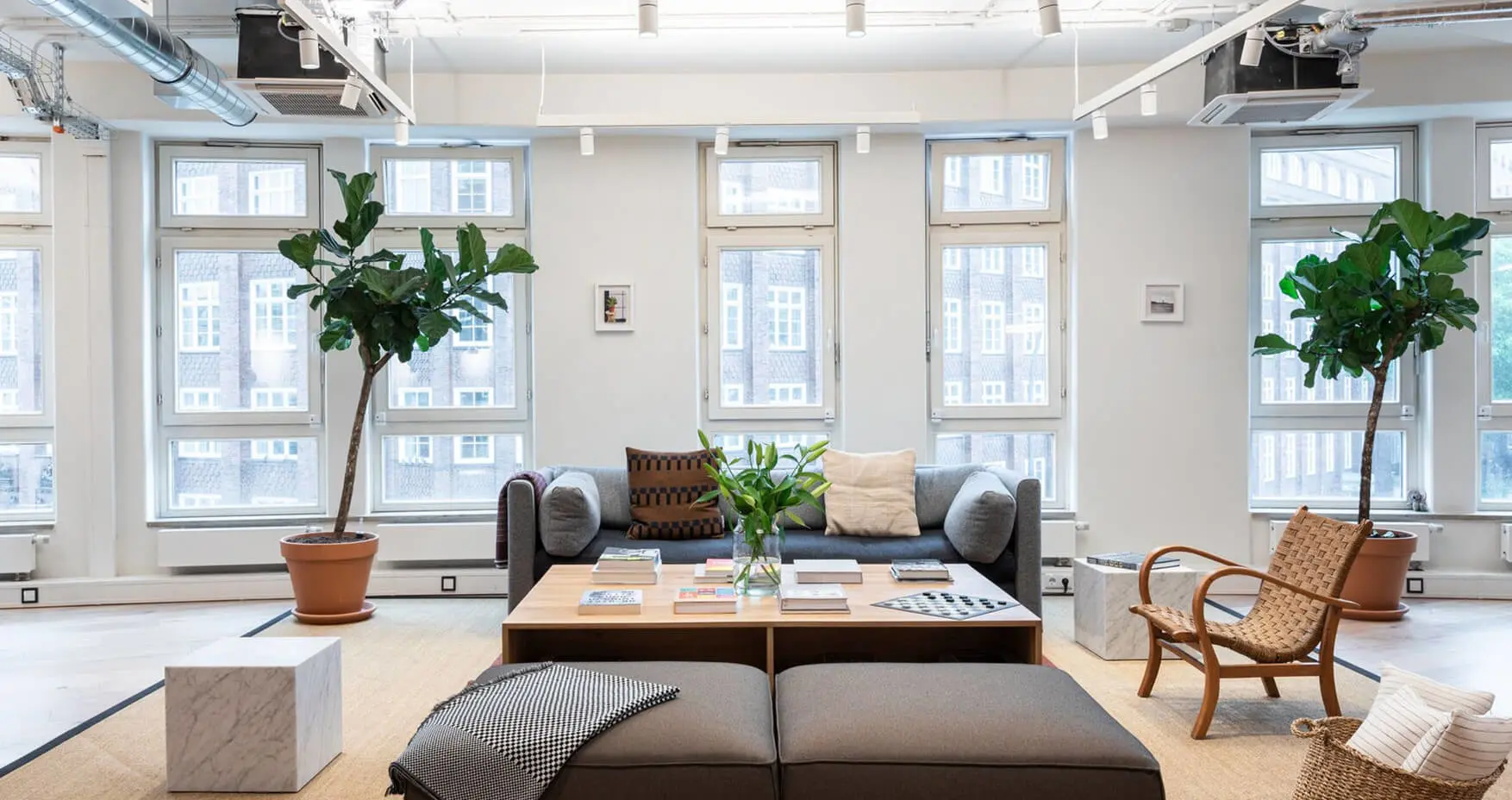 WeWork Gänsemarkt Hamburg Open Space