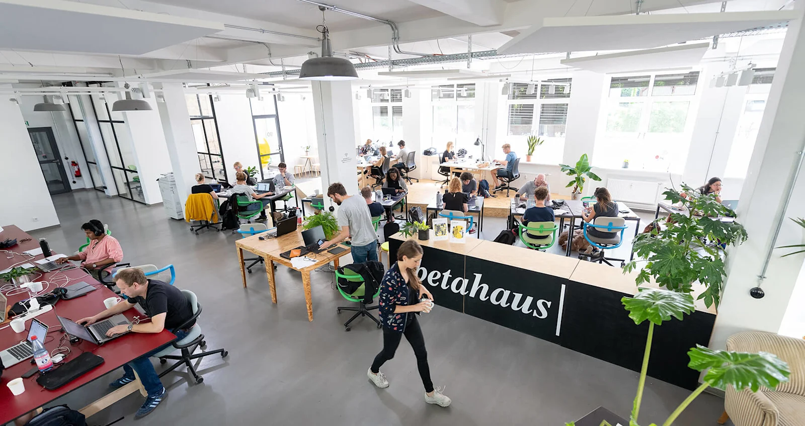 Betahaus Berlin Neukölln Empfang