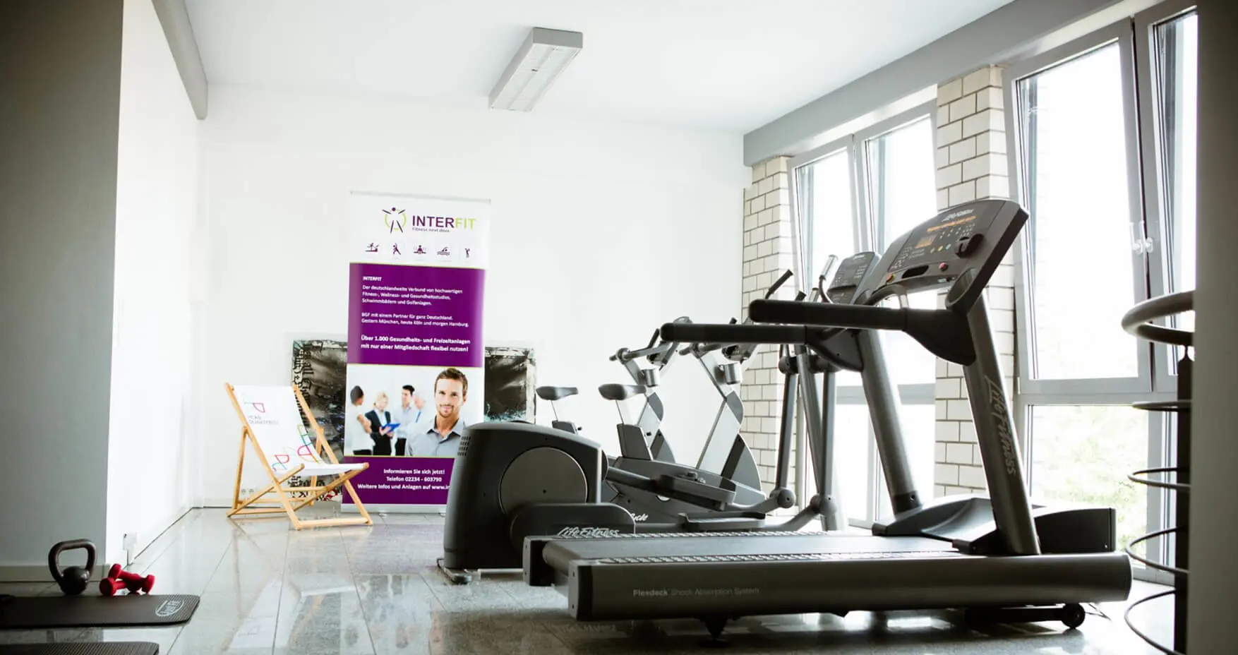 Haedquarters Köln Marsdorf Fitnessbereich