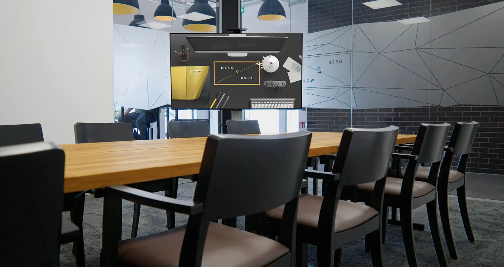 desk2work Coworking Gummersbach Meetingraum