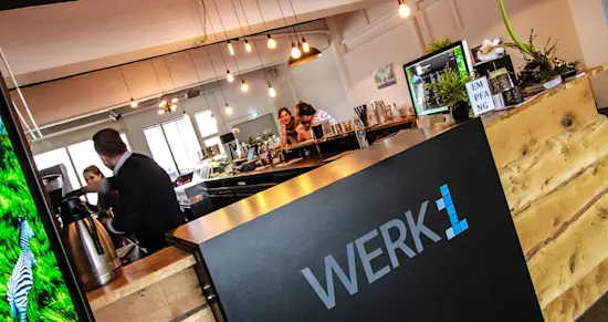 Werk1 Coworking München Empfang
