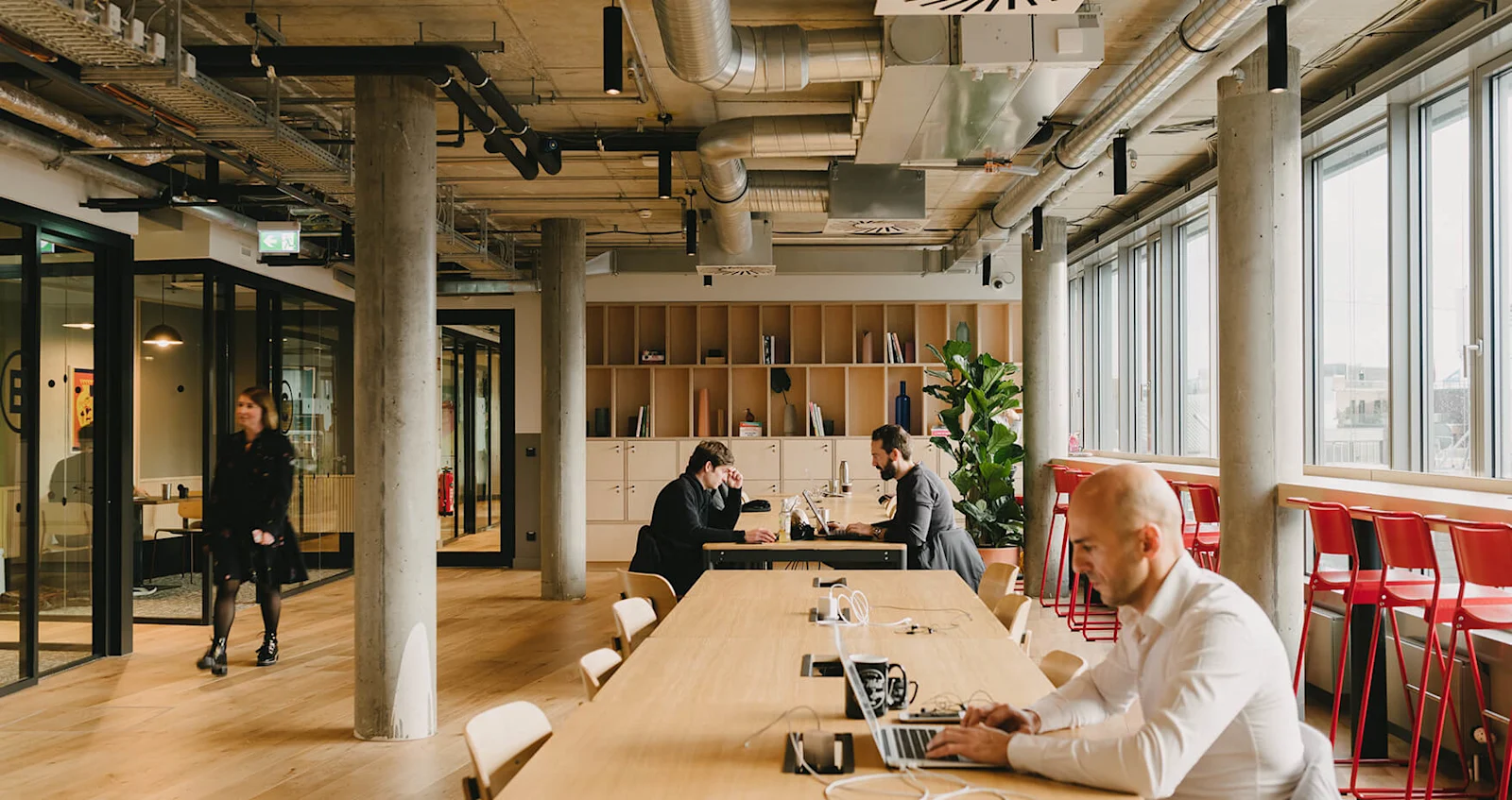 WeWork Europapassage Hamburg Flex Desks