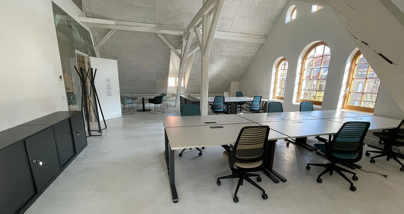 Steamwork Karlsruhe großes Teambüro
