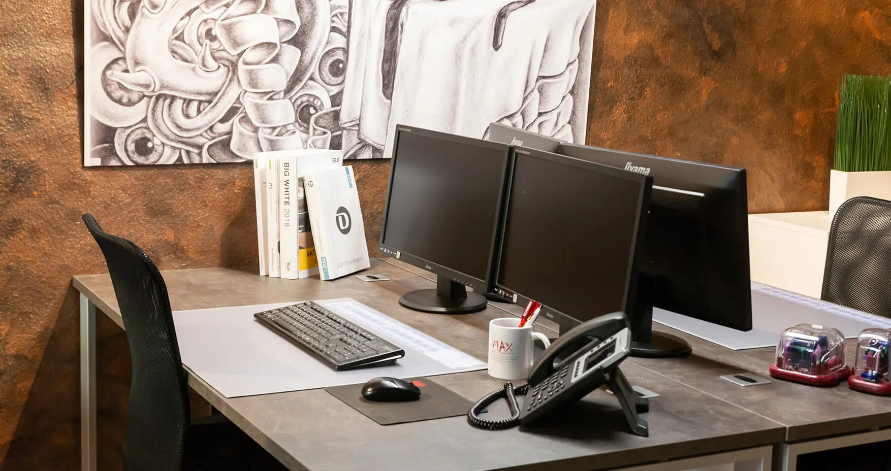 Hülswerk Marl Fix Desks