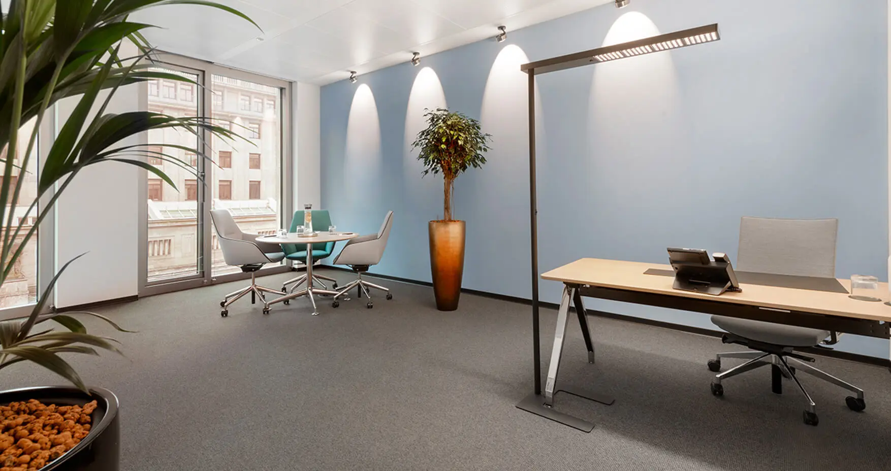 Contora Düsseldorf Kö-Quartier privates Büro