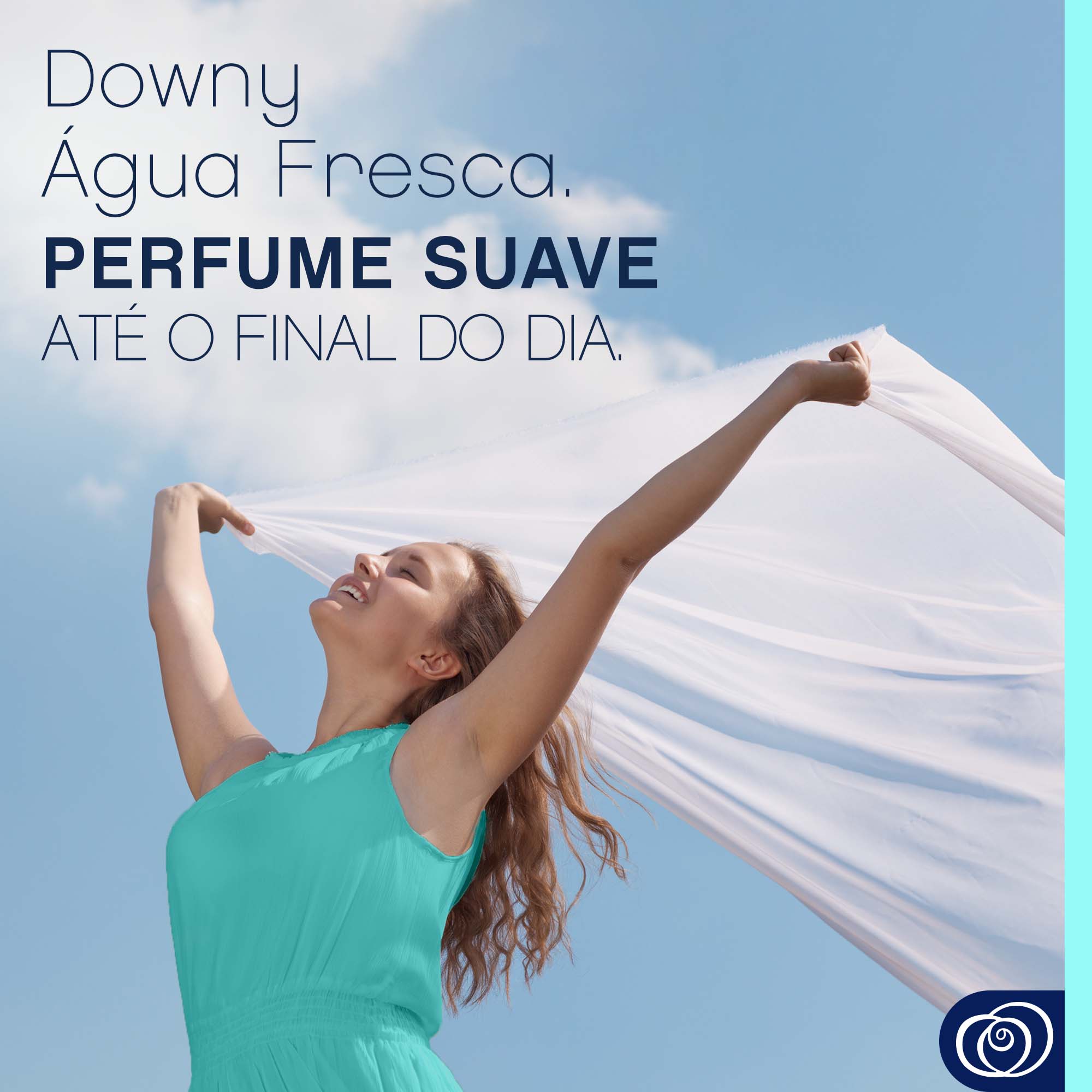 Amaciante Downy Água Fresca - Perfume Suave Ate O Final Do Dia