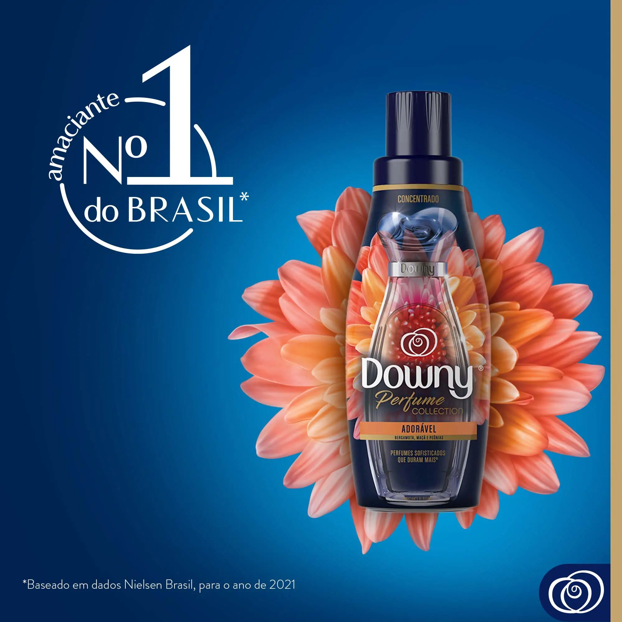 Amaciante Downy Perfume Collection Adorável - No1 do Brasil