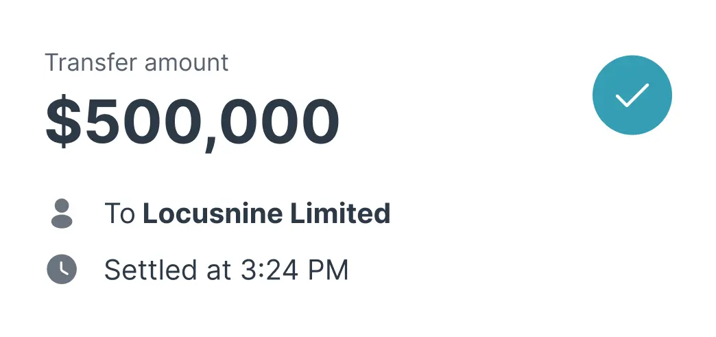 Faster payment