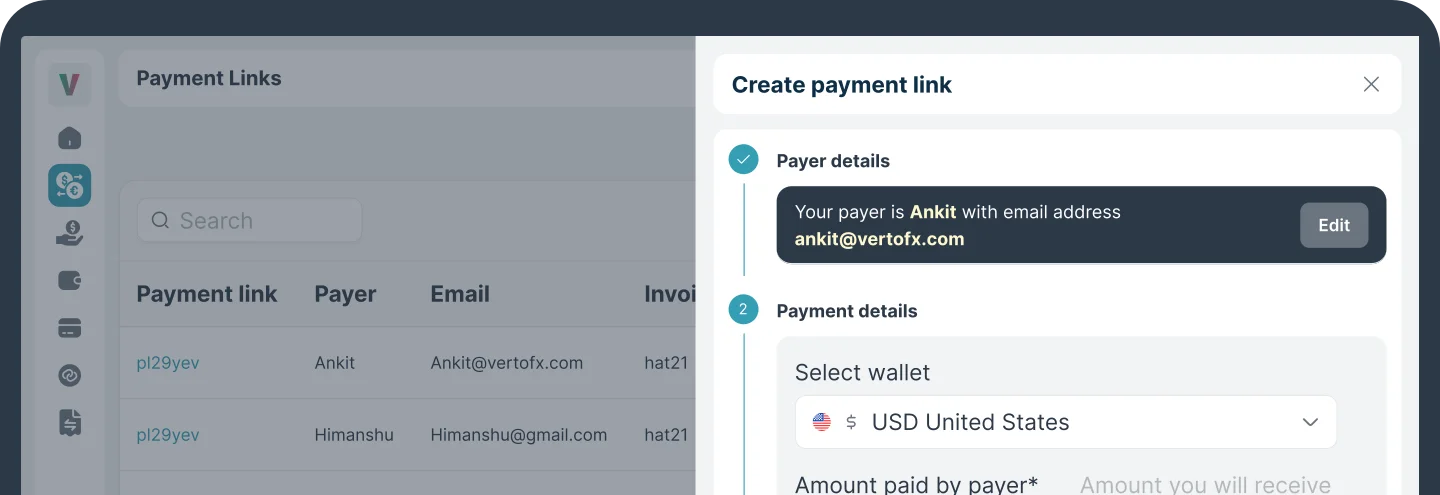 PS Payment Links image Dashboard