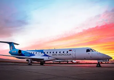Аэро Монголиа-гийн шинэ онгоц — зураг 1
