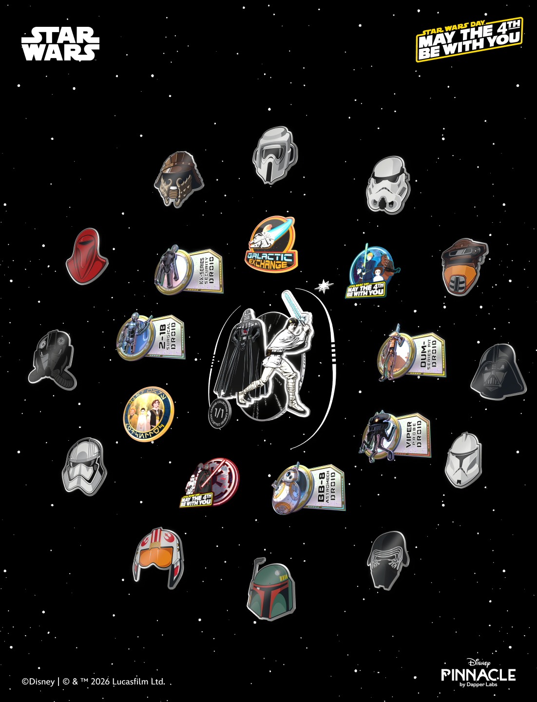 SWMay4th Social All Pins