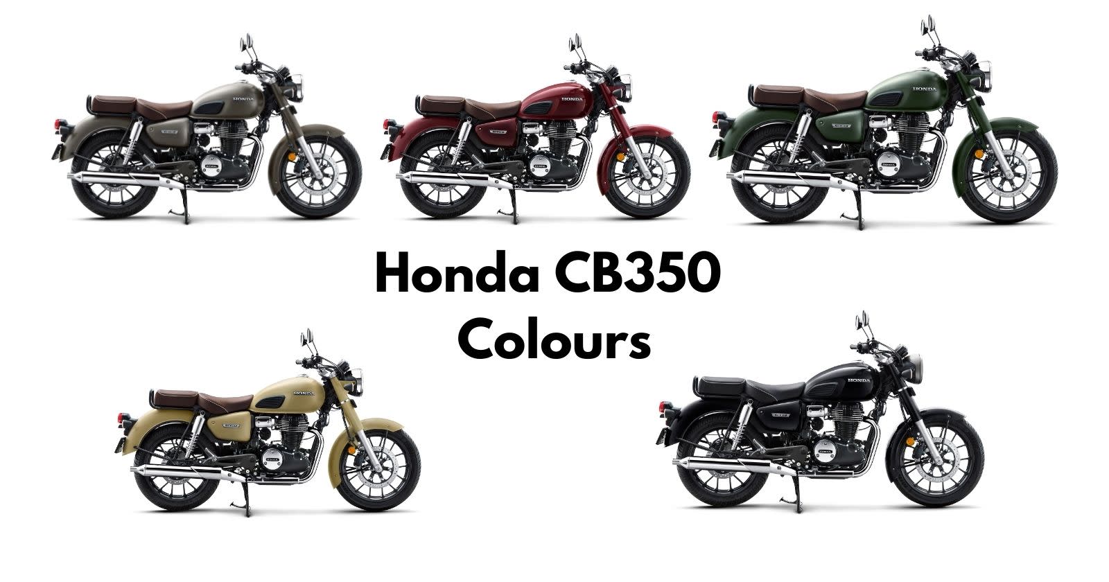Honda CB350 colours