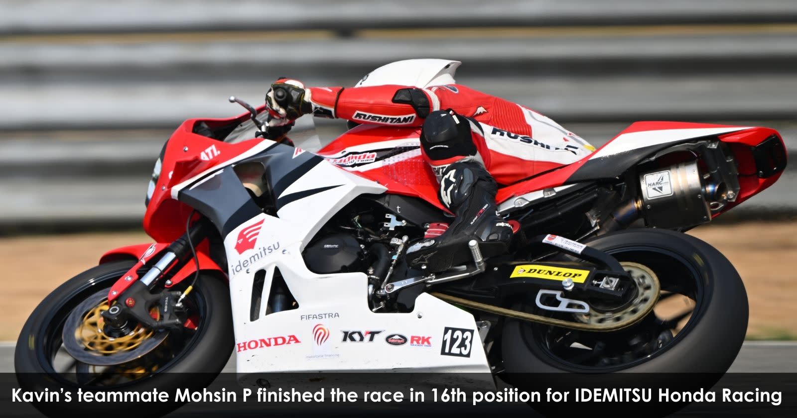 IDEMITSU Honda Racing India Starts 2024 ARRC Campaign With Top 15 Finish