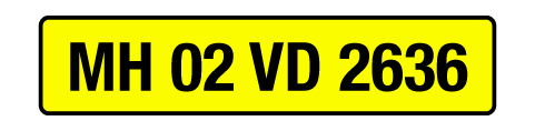 yellow number plate car price