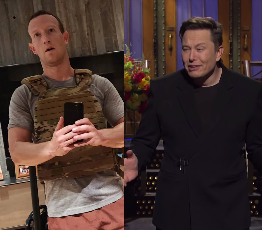 Tech Titans Elon Musk And Mark Zuckerberg Set To Battle In A Cage Match