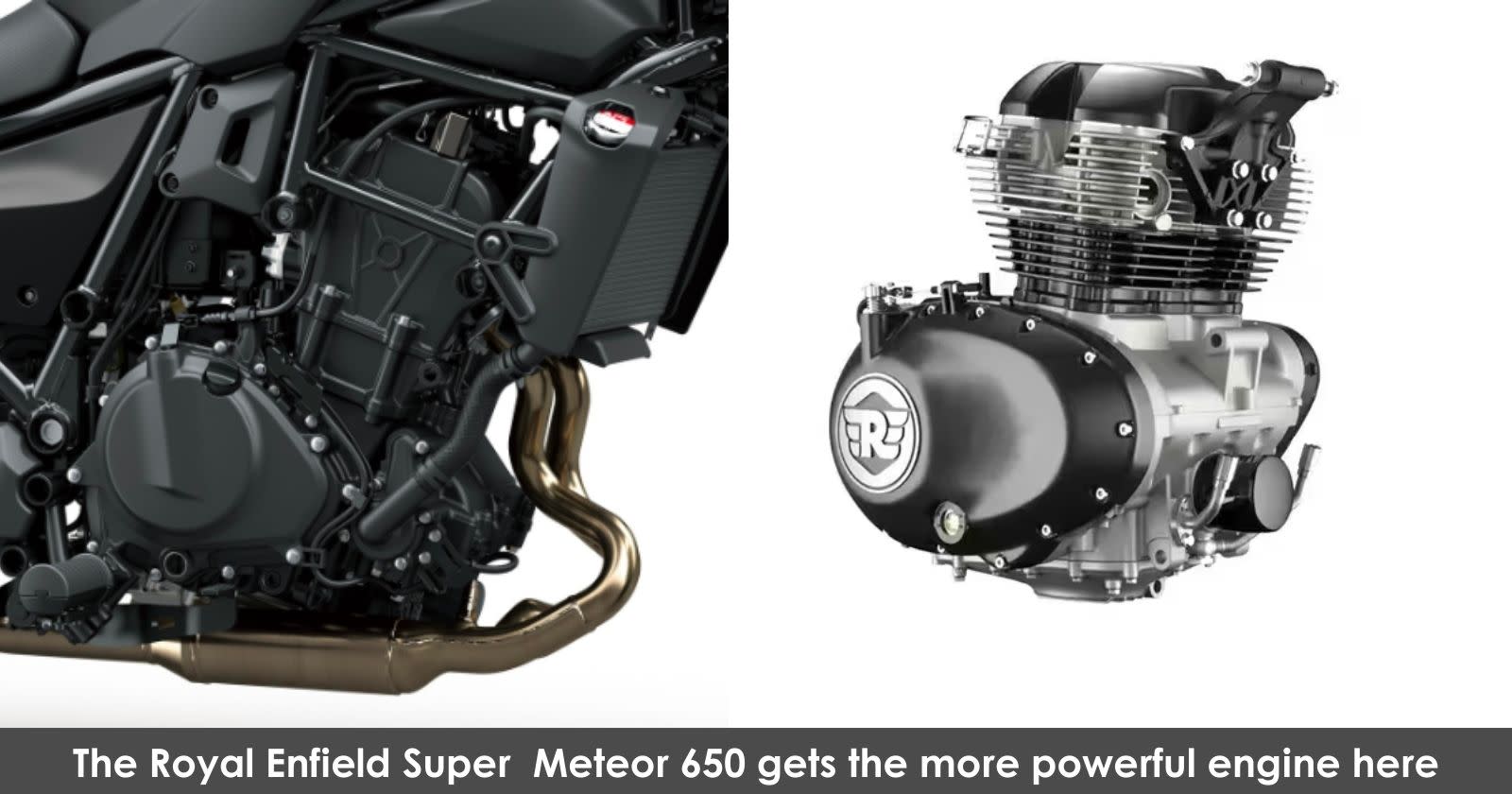 Royal Enfield Super Meteor 650 vs Kawasaki Eliminator 450: Engine