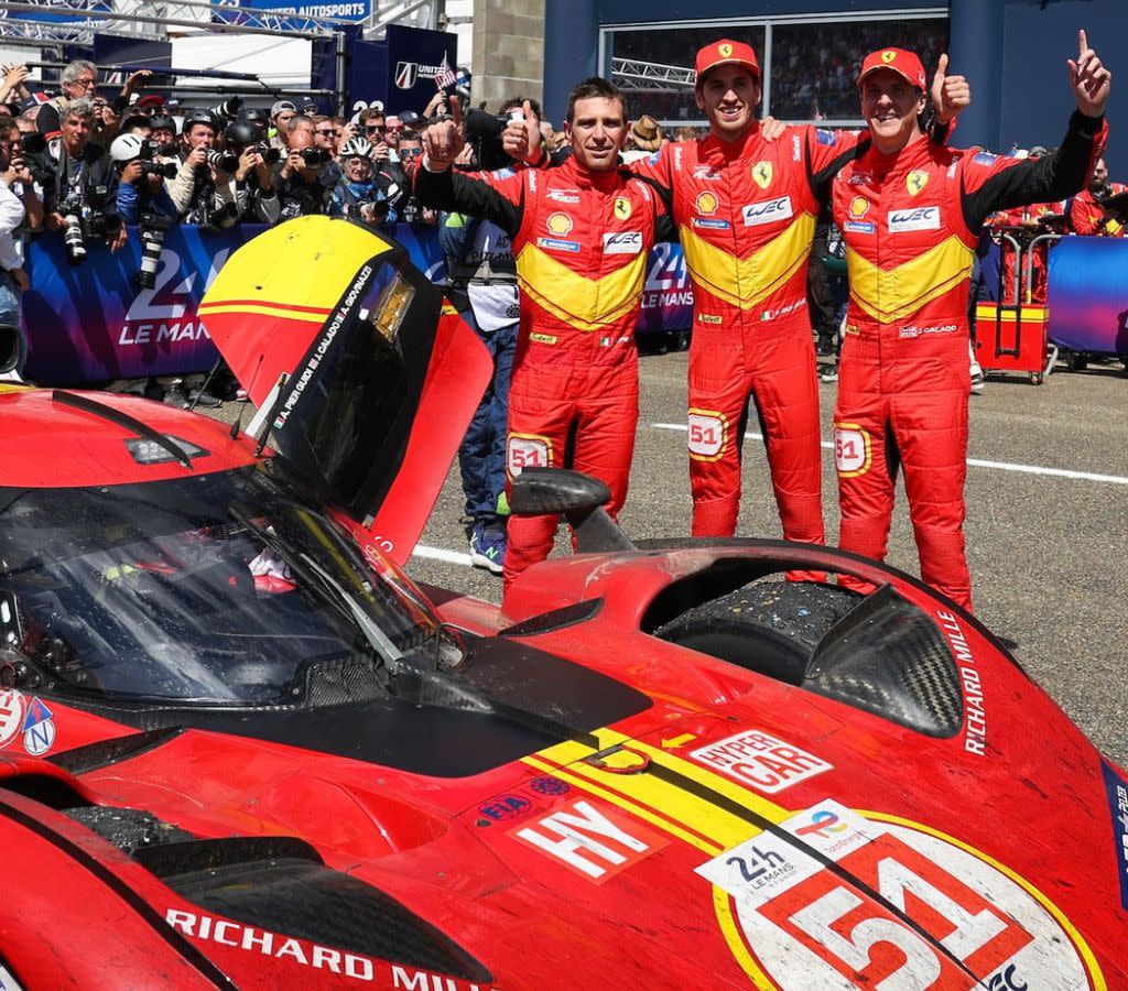 Ferrari Clinches The 24 Hours Of Le Mans After A 50 Year Hiatus