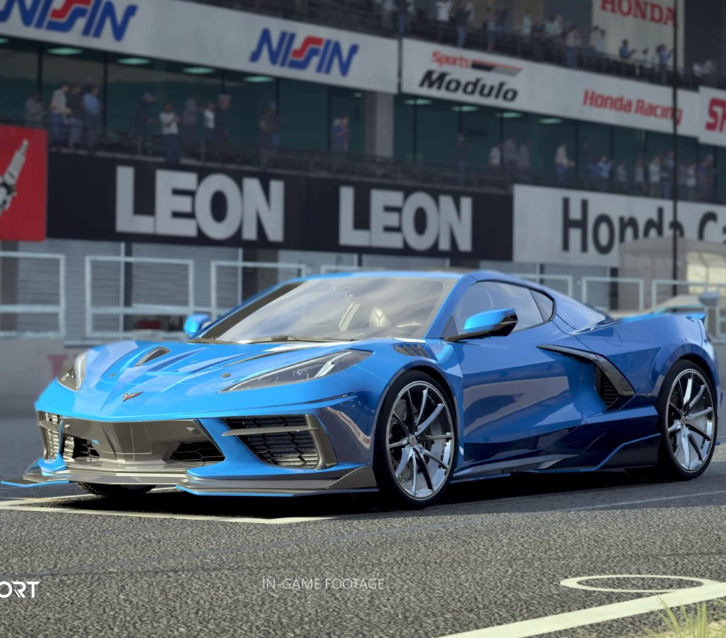 Introducing the Stunning 2024 Corvette E-Ray in Forza Motorsport Game