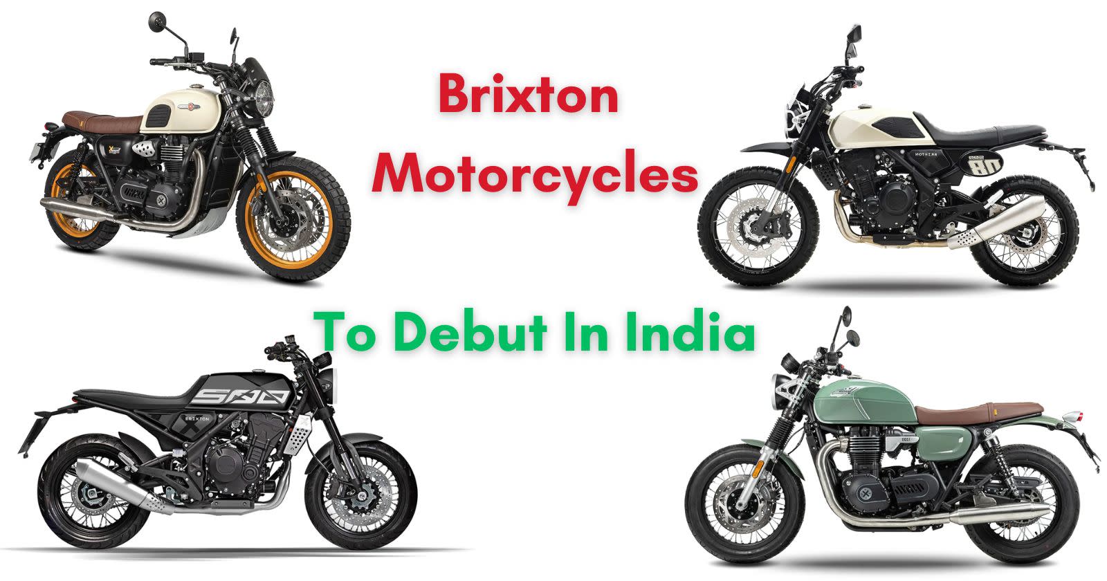 Brixton Motorcycles To Debut In India