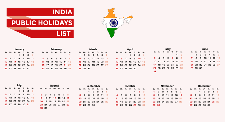 Календарь праздников индии 2024 India Public Holidays List 2022