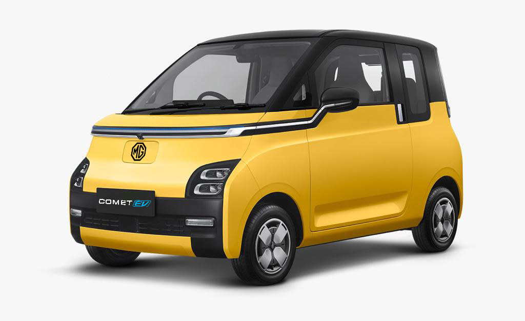 The company has still not announced the range of the Comet EV