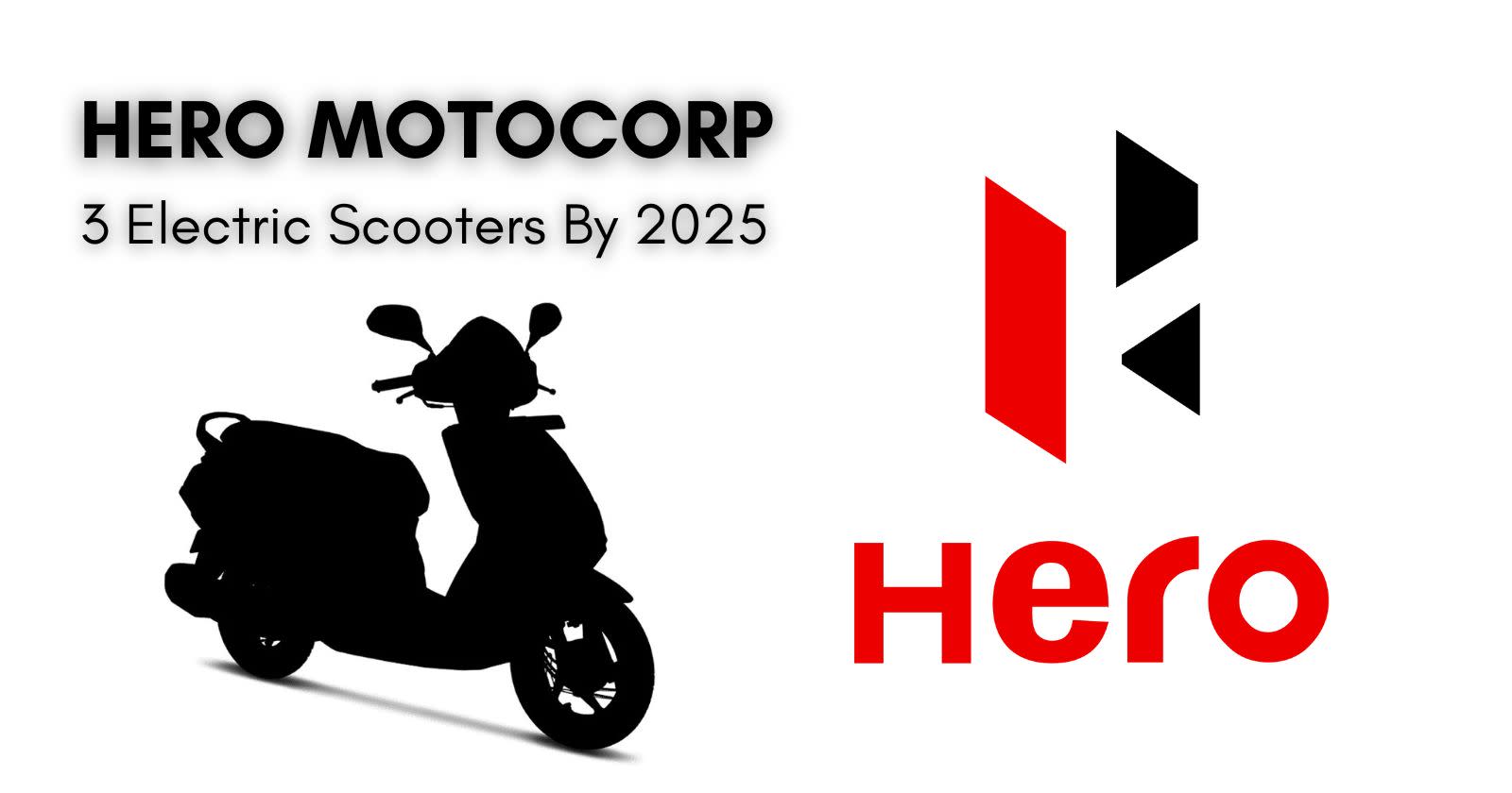 Hero Motocorp To Launch 3 Electric Scooters By 2025