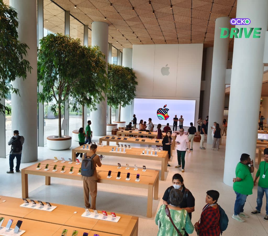 A Peek Inside The First Apple Store In India