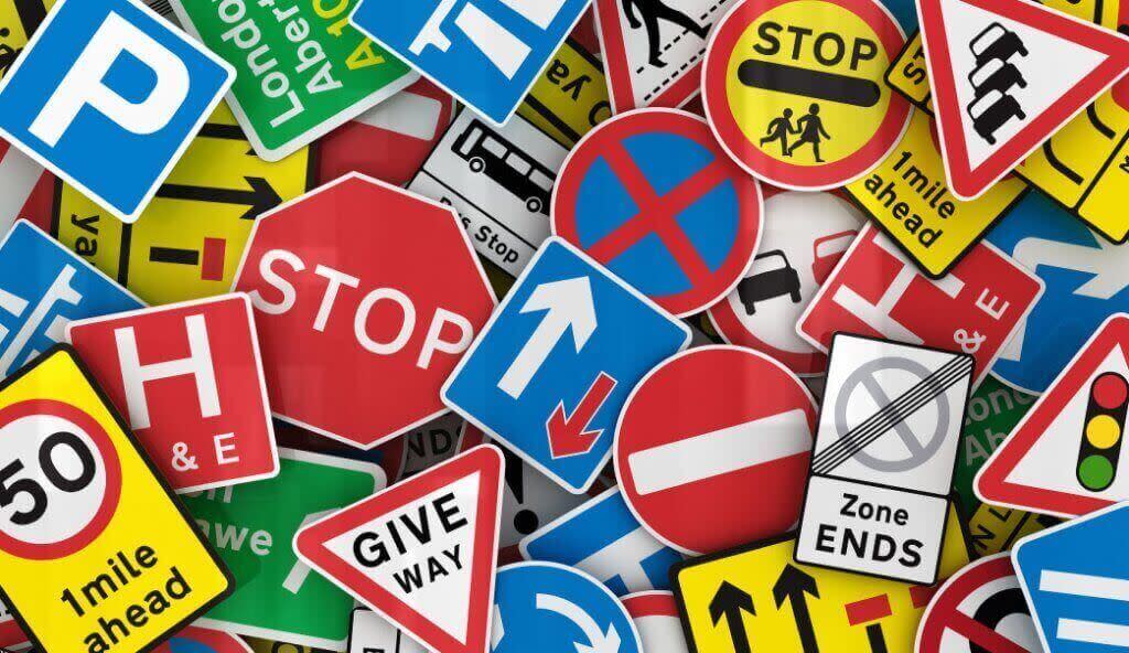 Type of Road Traffic Signs and Their Relevance