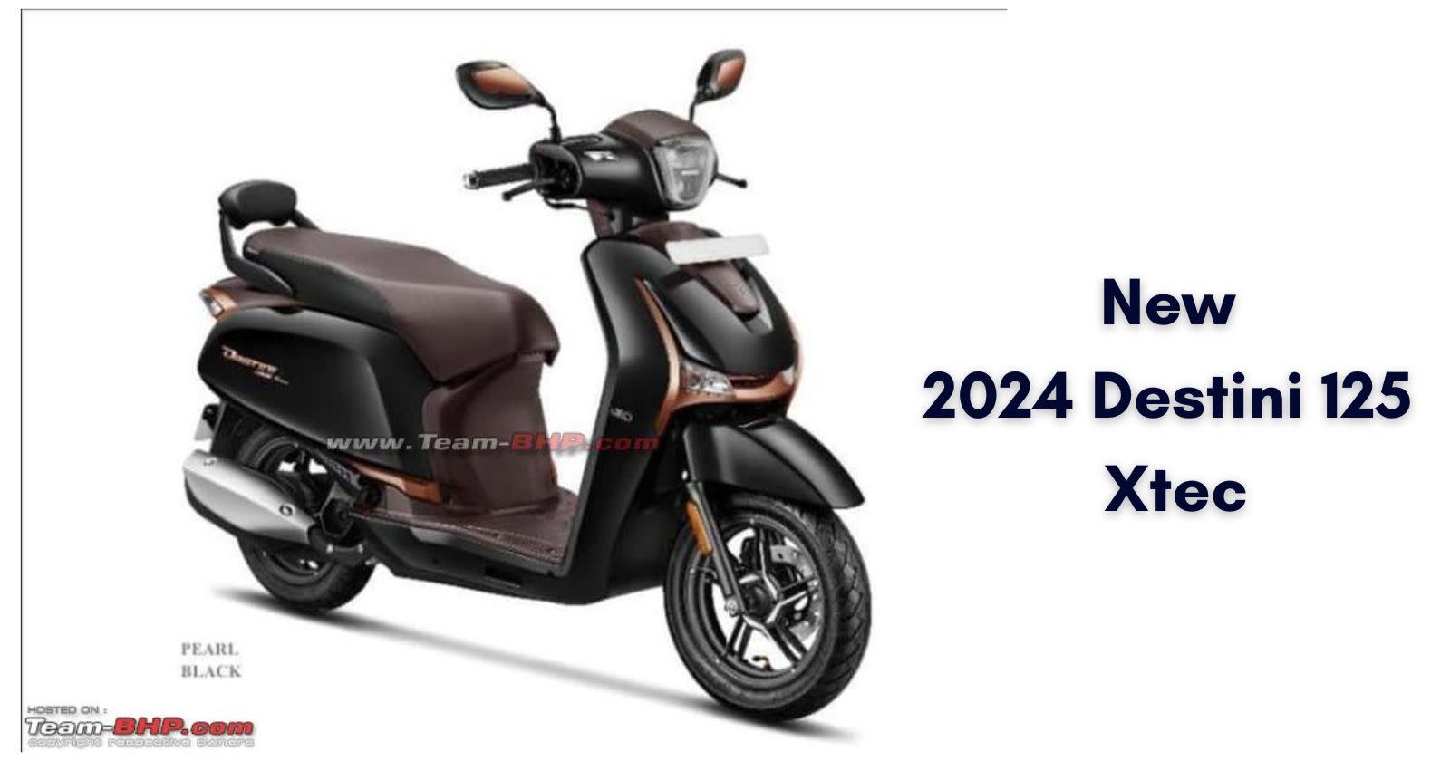 2024Hero Destini 125 Xtec Images Leaked