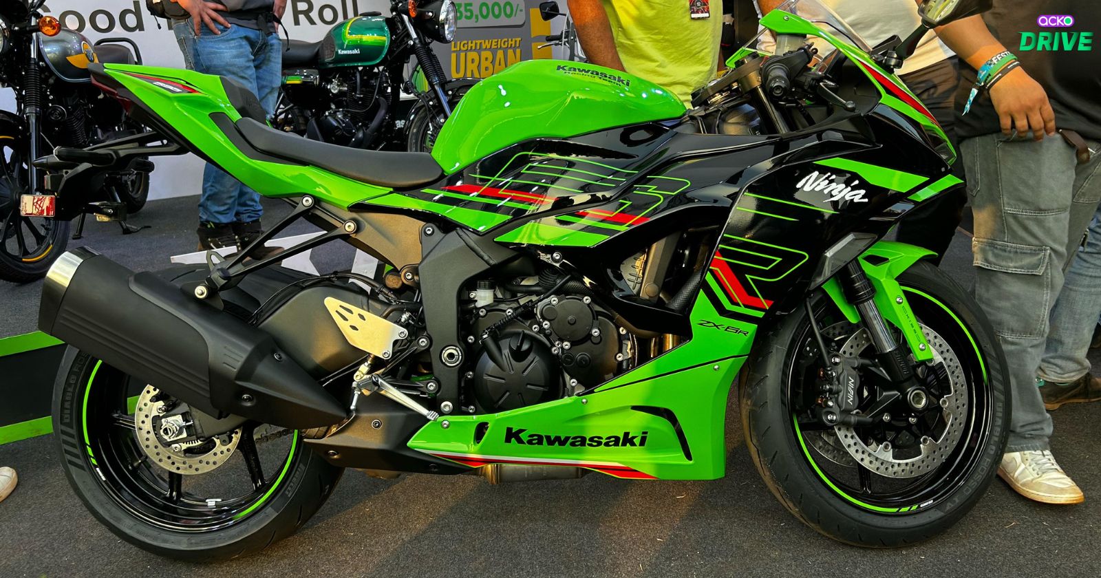 Kawasaki Unveils ZX-6R At India Bike Week 2023