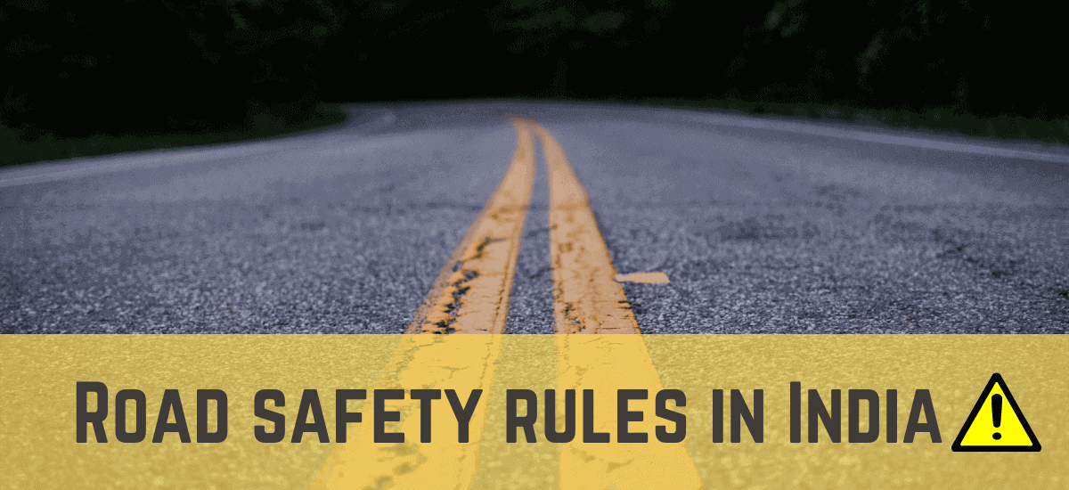 Road safety rules in India