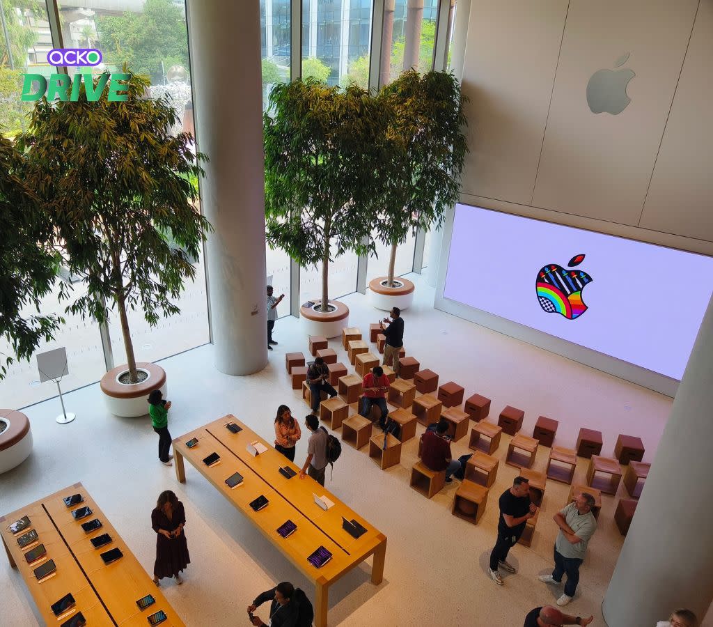 A Peek Inside The First Apple Store In India