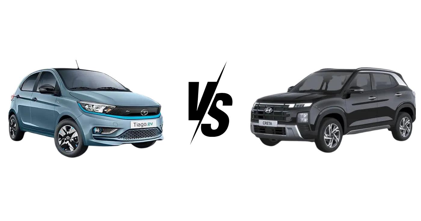 Tata Tiago EV vs Hyundai Creta: Comprehensive Guide