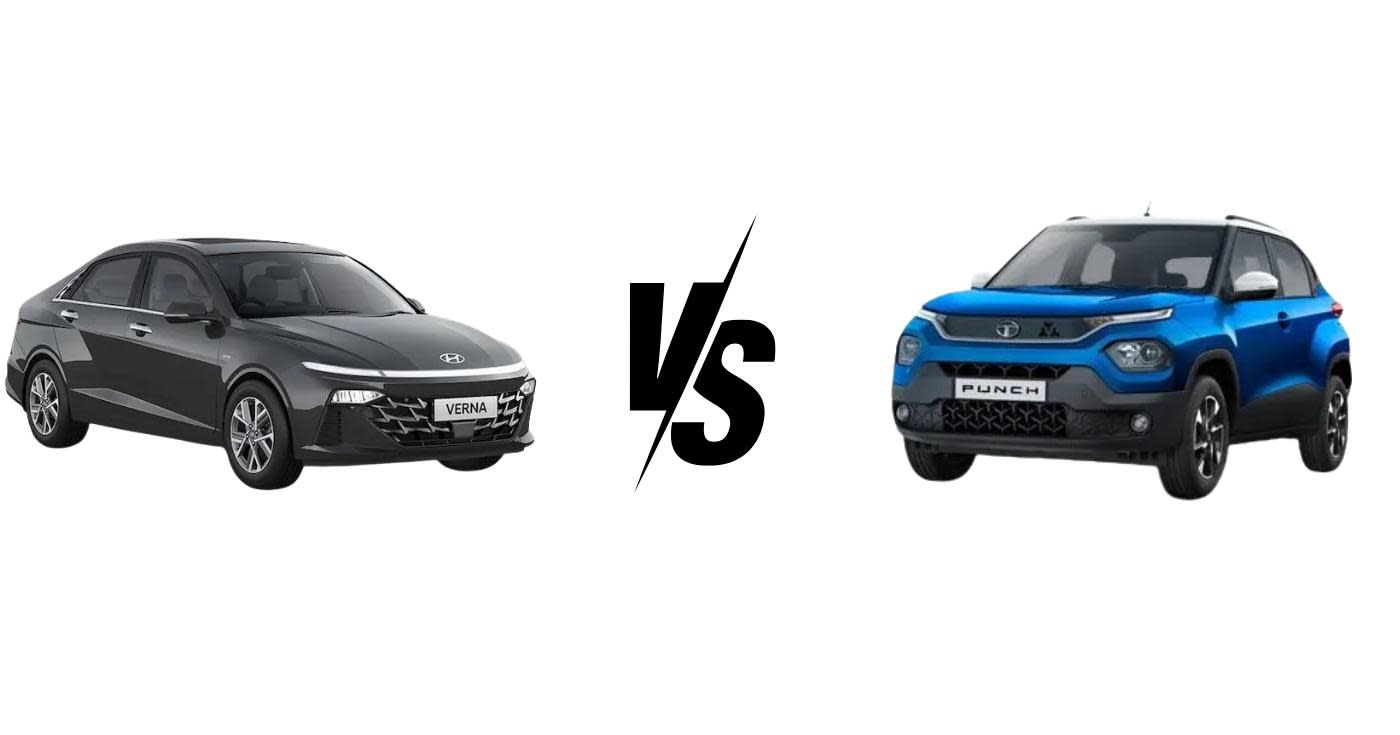  Hyundai Verna vs Tata Punch: Best Car Comparison