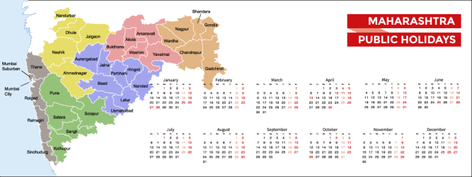 Maharashtra Public Holidays