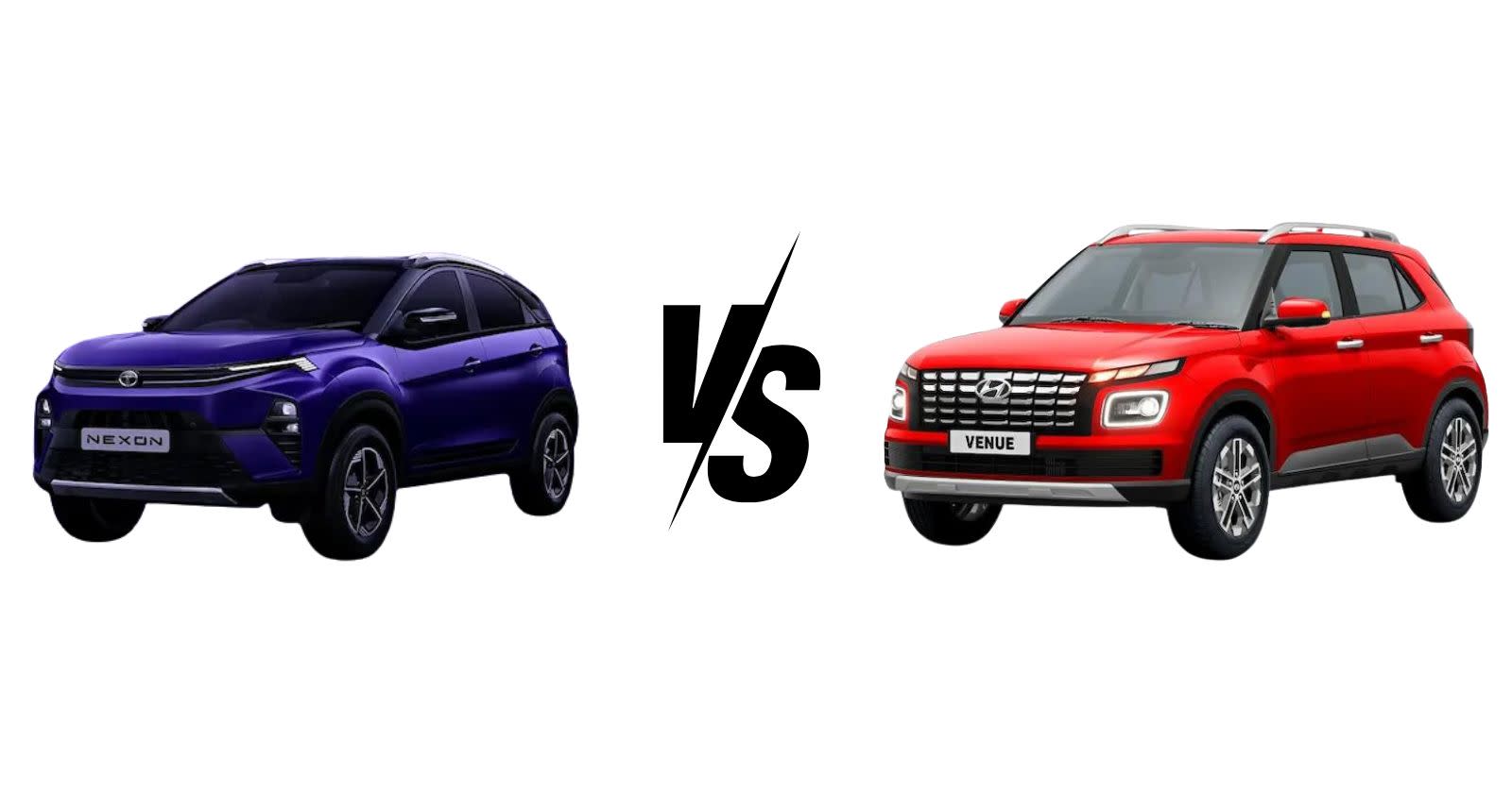 Tata Nexon vs Hyundai Venue